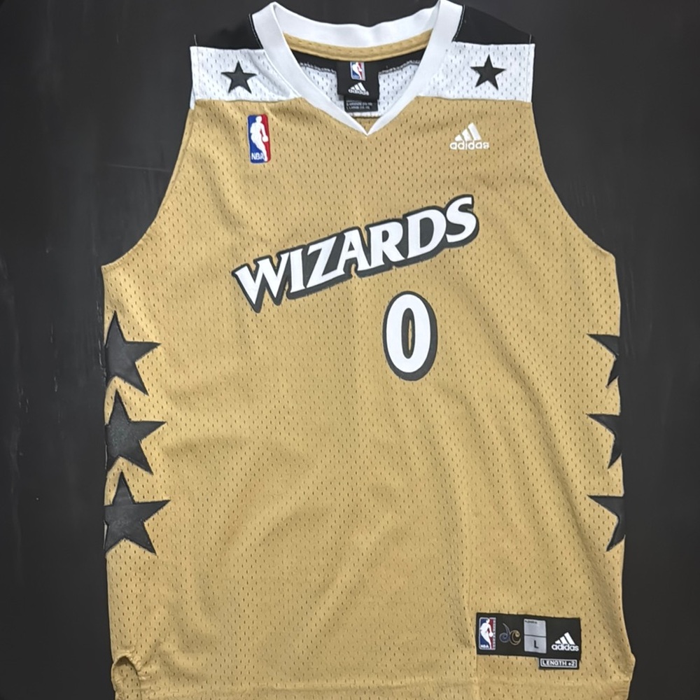 Vintage Adidas #0 ARENAS Wizards Jersey